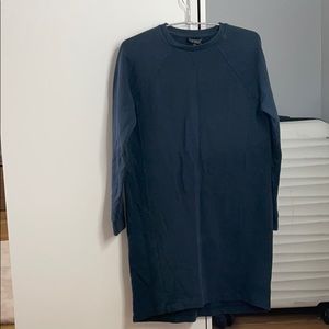 Top shop long sleeve shirt dress